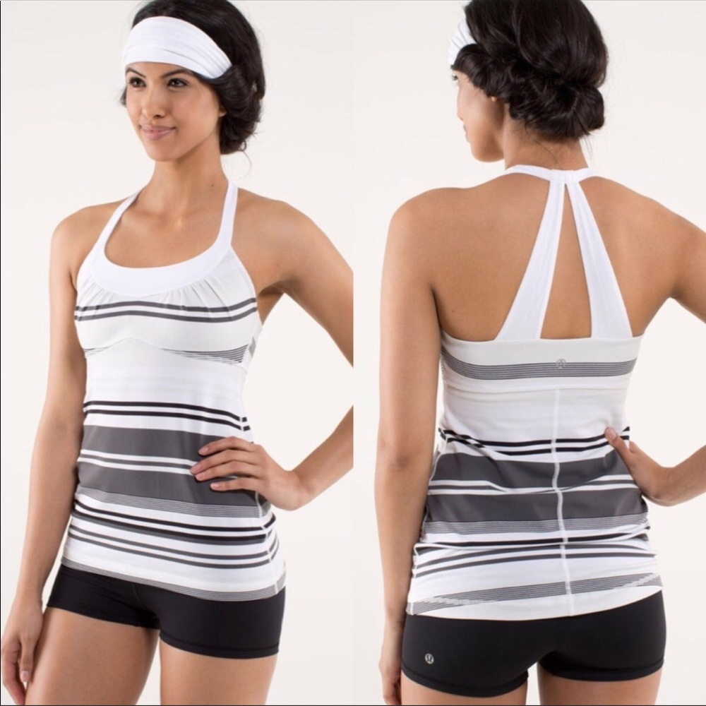 Lululemon Scoop Me Up Tank Groovy Stripe